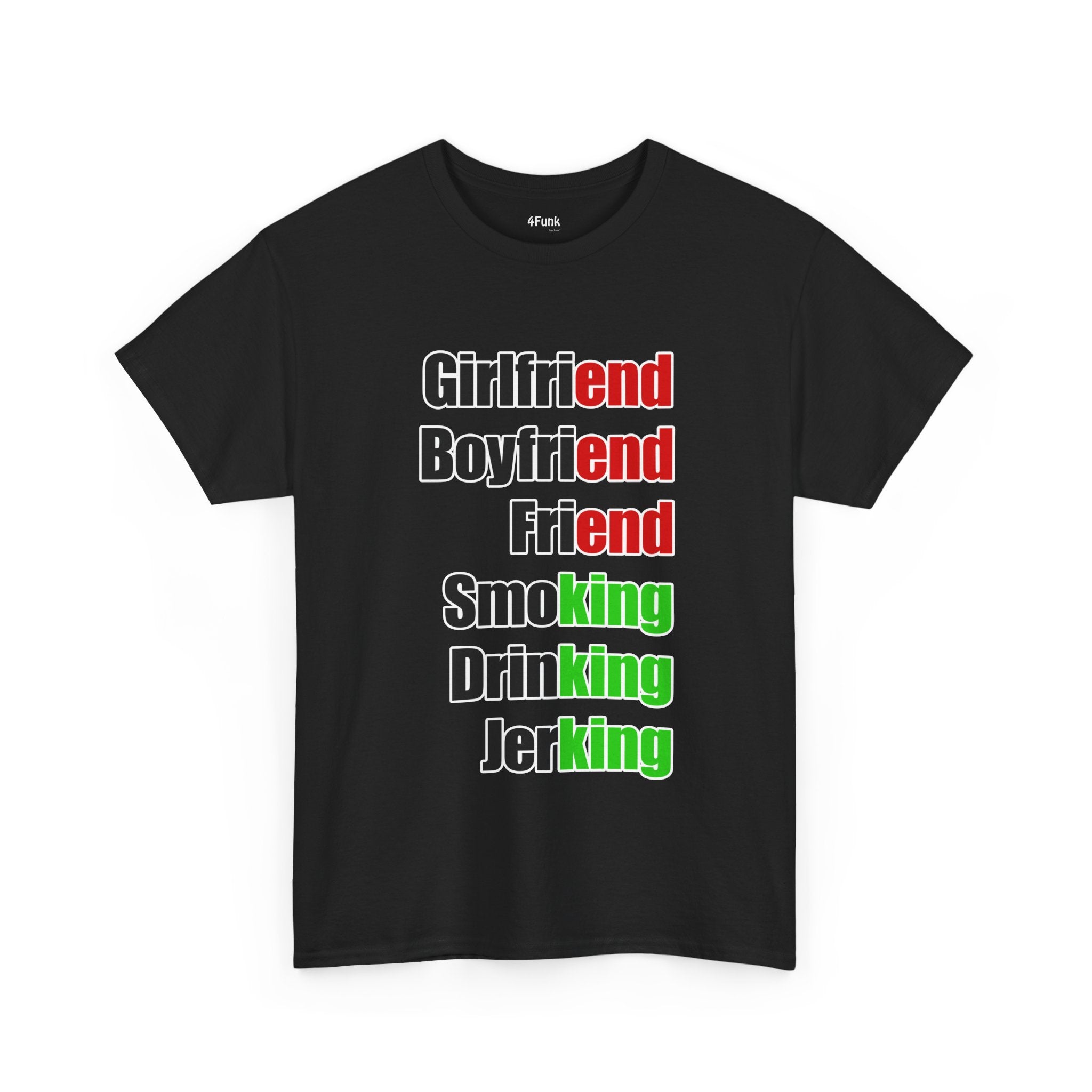 SMOKING, DRINKING, JERKING MEME T-Shirt